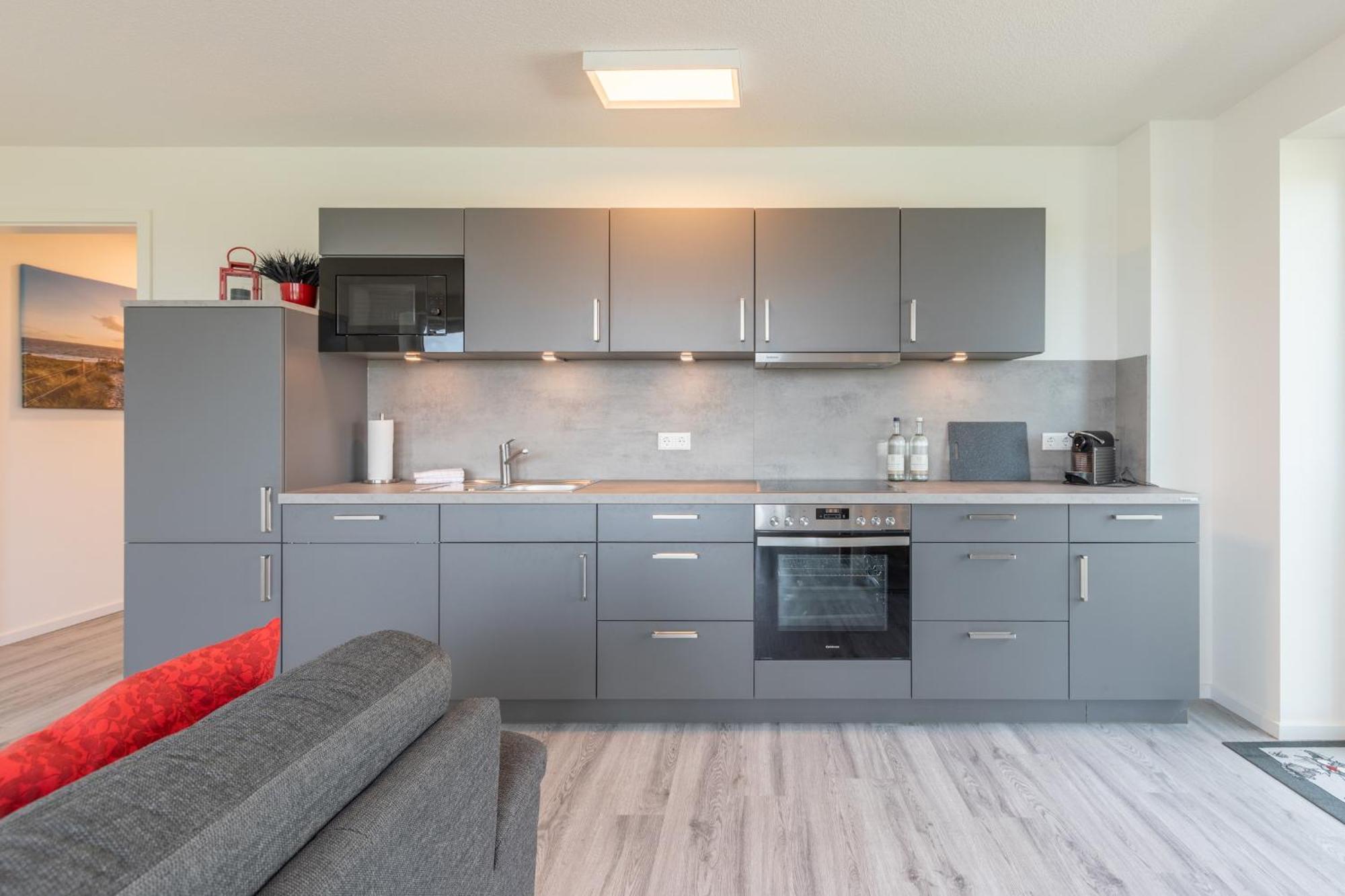 Ferienwohnung Auszeit am Deich Nordstrand Exterior foto